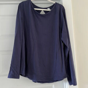 Open back active top